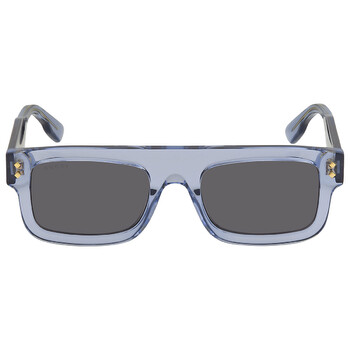 Grey Rectangular Sunglasses GG1085S 004