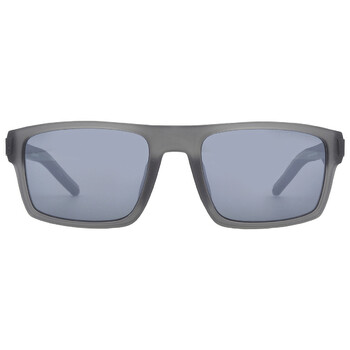 Grey Rectangular Mens Sunglasses TH 1977S 0FRETI