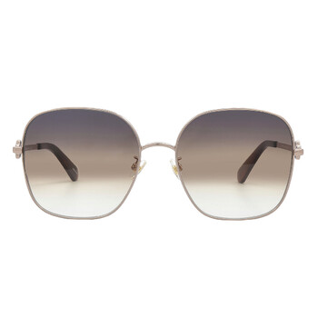 Grey Shaded Brown Square Sunglasses TALYAFS 0AU2PR