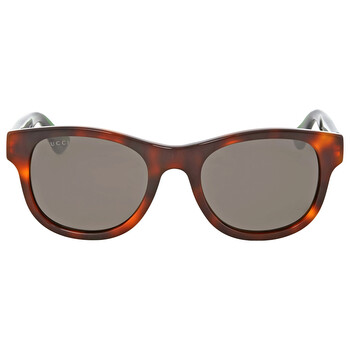 Grey Square Sunglasses GG0003SN 003