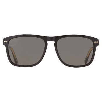 Grey Square Sunglasses GG0911S 001