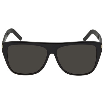 Grey Square Sunglasses SL 1 SLIM 001