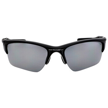 Half Jacket 2.0 XL Black Iridium Polarized Sport Sunglasses OO9154 915405
