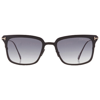 Hayden Smoke Gradient Square Sunglasses FT0831 02B