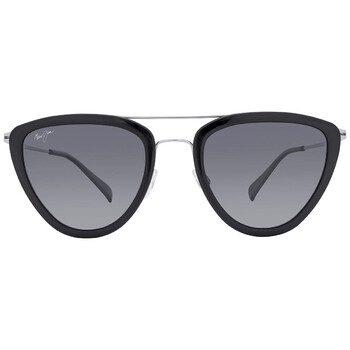 Hunakai Neutral Grey Irregular Sunglasses GS33102