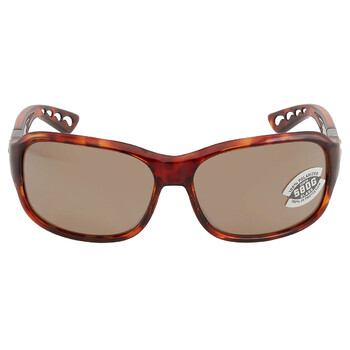 Inlet Copper Silver Mirror Rectangular Sunglasses 6S9042 904223