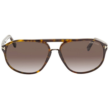 JACOB Smoke Gradient Pilot Sunglasses FT0447 52B