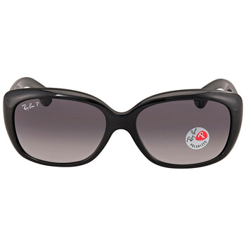 Jackie OHH Grey Gradient Rectangular Sunglasses RB4101 601T3