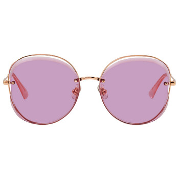 Joy Violet Butterfly Sunglasses BL7052 A31