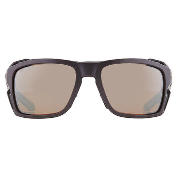 KING TIDE 8 Copper Silver Mirror Polarized Glass Wrap Sunglasses 6S9111 911103