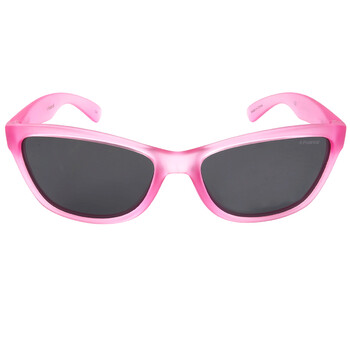 Kids Polarized Grey Cat Eye Girls Sunglasses P0422 05J8Y2