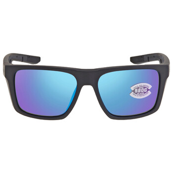LIDO Blue Mirror Polarized Glass Sunglasses 6S9104 910401