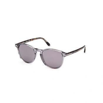 Lewis Smoke Mirror Oval Sunglasses FT1097 20C