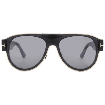 Lyle Smoke Flash Pilot Sunglasses FT1074 01C