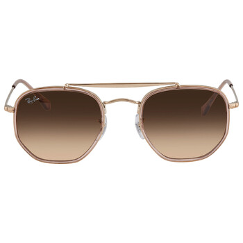 Marshal II PinkBrown Gradient Geometric Sunglasses RB3648M 9069A5