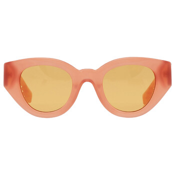 Meadow Orange Cat Eye Ladies Sunglasses BE4390F 40687