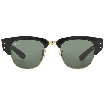 Mega Clubmaster Green Square Sunglasses RB0316S 90131
