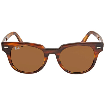 Meteor Classic Brown Square Unisex Sunglasses RB2168 95433