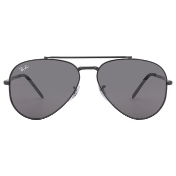 New Aviator Dark Gray Sunglasses RB3625 002B1