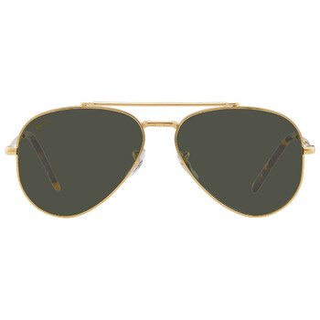 New Aviator Green Aviator Sunglasses RB3625 919631