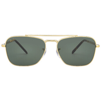 New Caravan Green Square Sunglasses RB3636 919631