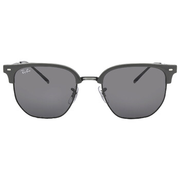 New Clubmaster Dark Gray Irregular Sunglasses RB4416 6653B1