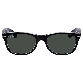 New Wayfarer Color Mix Green Classic G15 Sunglasses RB2132 6052