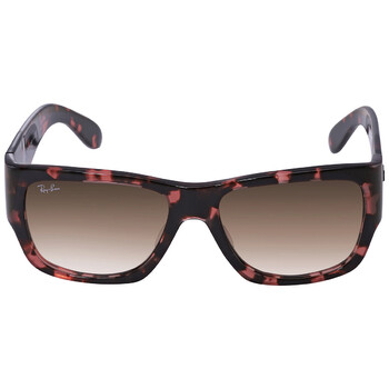 Nomad Fleck Light Brown Gradient Square Sunglasses RB2187 133451