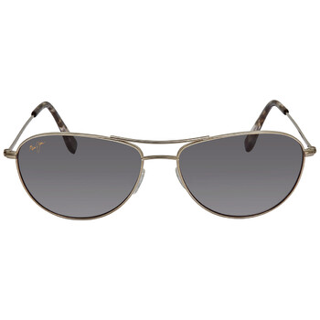 Open Box  Maui Jim Baby Beach Nuetral Grey Pilot Sunglasses GS24517