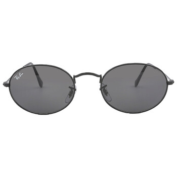 Oval Dark Gray Sunglasses RB3547 002B1