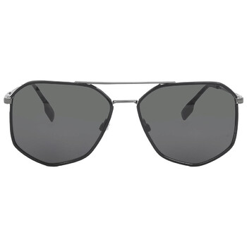 Ozwald Dark Grey Geometric Sunglasses BE3139 114487