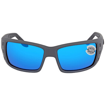 PERMIT Blue Mirror Polarized Glass Mens Sunglasses PT 98 OBMGLP