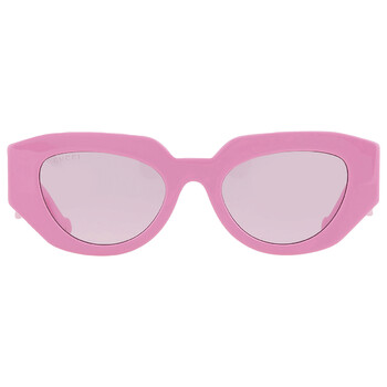 Pink Geometric Sunglasses GG1421S 004