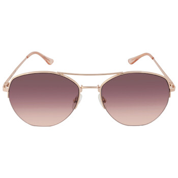 Pink Gradient Pilot Sunglasses CK20121S 780