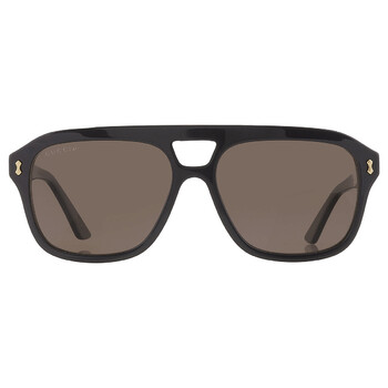 Polarized Brown Navigator Sunglasses GG1263S 002