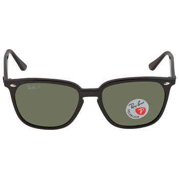Polarized Dark Green Square Sunglasses RB4362 6019A