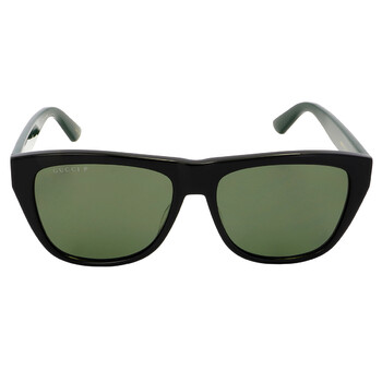 Polarized Green Square Sunglasses GG0926S 006