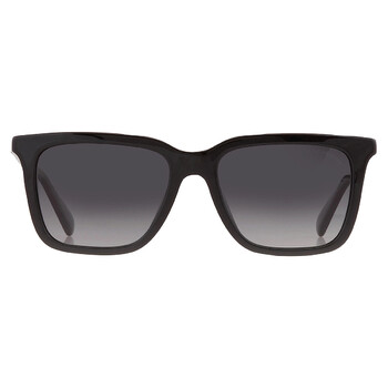 Polarized Grey Gradient Square Sunglasses HC8385U 5002T3