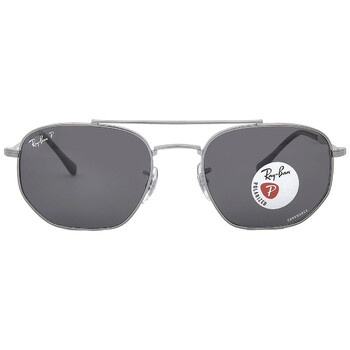 Polarized Grey Navigator Sunglasses RB3707 004K8