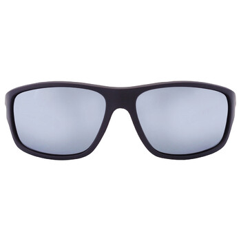 Polarized Grey Wrap Sunglasses PLD 7010S 0OITEX