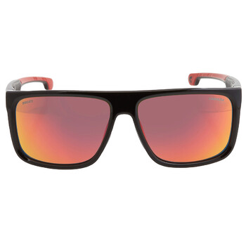 Red Mirror Square Sunglasses CARRERA DUCATI 011S 00A4UZ