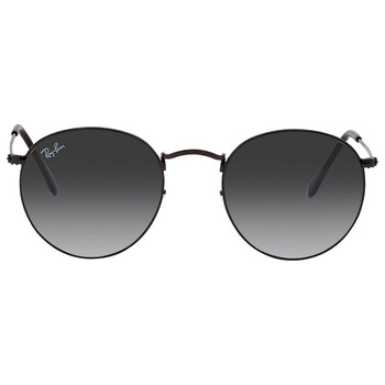 Round Flat Lenses Grey Gradient Sunglasses RB3447N 00271