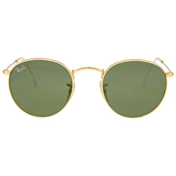 Round Metal Green Classic G15 Round Sunglasses RB3447 001