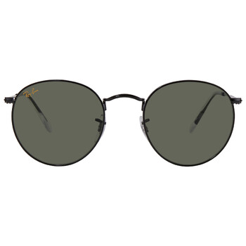 Round Metal Legend Gold Green Classic G15 Sunglasses RB3447 919931