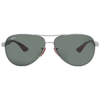 Scuderia Ferrari Dark Green Pilot Sunglasses RB8331M F00171