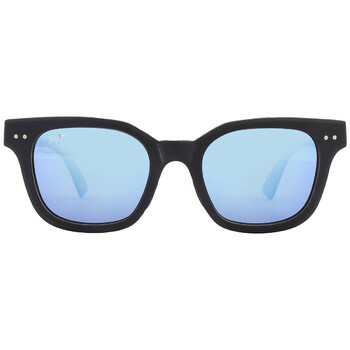 Shore Break Blue Hawaii Square Sunglasses B82202MG