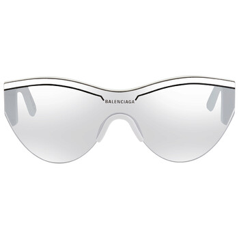 Silver Cat Eye Sunglasses BB0004S 005