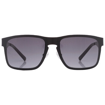 Smoke Gradient Rectangular Sunglasses GF0197 02B