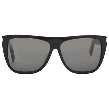 Smoke Grey Rectangular Sunglasses SL 1 002