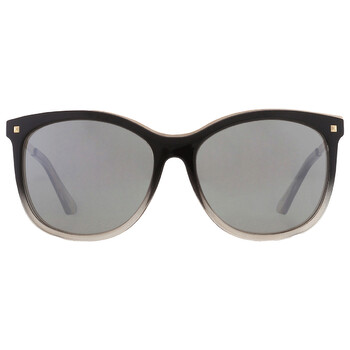 Smoke Mirror Cat Eye Sunglasses GF0302 05C